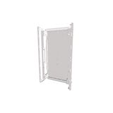 HW3-KLV Replacement wall trough, hollow-wall, 3-rows, without flange