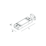 ALIMENTATORE DALI/PUSH 24V 80W DT6/DT8