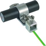 EB clamp for HVI Cond., St/tZn StSt D 20mm, cross-sectional area 4-95 