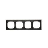 Interdediate switch with LED indicator light, 10AX, graphite mat