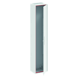 A19D ComfortLine A Wall-mounting cabinet, Surface mounted/recessed mounted/partially recessed mounted, 108 SU, Isolated (Class II), IP54, Field Width: 1, Rows: 9, 1400 mm x 300 mm x 215 mm