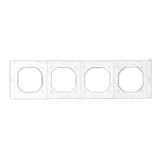 IP44 seals for quadruple frame