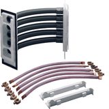 Busbar corner adapter,universZ,enclosure/enclosure,5 pole,35mm²,for CU