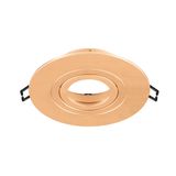 NEW TRIA® 75 XL, ceiling installation ring, D: 11 H: 2.6 cm, IP20, rose gold