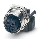SACC-DSIV-M12FSB-5CON-L180 SH - Device connector, rear mounting