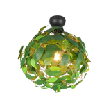 Leavy ceiling lamp 38 cm E27 green