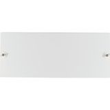 Front plate blind for 33 Module units per row, 1+ rows, grey