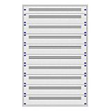 Distribution board insert KVN 60mm, 5-39K, 10-rows