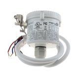Motion sensor for dimming LEDtec lights with remote programming panel