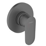 Vernis Blend built-in shower mixer, surface-mounted, matte black