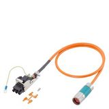 Power cable pre-assembled type: 6FX8002-5DS31 4x 2.5+(2x1.5) C C Connector...6FX8002-5DS31-1AJ5