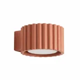 Wall lamp AURA red ochre Gx53