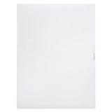 Flush-mounting cabinet Practibox³ - earth + neutral - white door - 54 modules