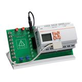 Training kit with LRD20RD024 mounted on inputs/outputs simulation board