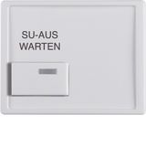 Care system center. white key, Arsys birch, polar white