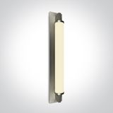 BRUSHED CHROME LED CW 18W IP44 230V