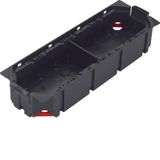 outlet box for 4 Rastec-devices for supply-units Q12/R12/R10 center