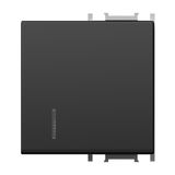 Cover with lens 2M, black