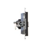 Double rocker for illuminated mechanisms: SW6/2XLM, SW7/2XM, SW6P1M, antibacterial white