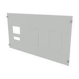 ProfiSNAP Front Plate, for enclosure width 1000mm, H=500mm, prepared f