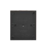 Light push button, (module), Simon 24, IP20/IP44, 10AX, 10A, black matt