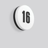 FLAT SLIM round, 11...20 W, 1300...2450 lm, 830, 840, anthracite, on/o