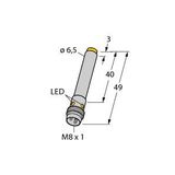 Inductive Sensor With Extended Switching Distance   NI6U-EH6.5-AP6X-V1131