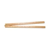 Skandia measering ruler wood 1m