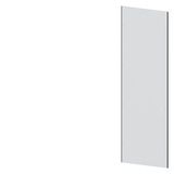 SIVACON side panel/rear panel, closed, EMC, IP40, H: 2000 mm, W: 600 mm