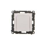 Electronic hotel switch with LED backlighting, 16A, light gray matt