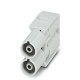 Power module, 1000 V, 70 A, Number of poles: 2, Axial screw connection, Male, Required plug-in slots: 1