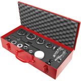 Standard round hole punches set - manual (fi 16.5; 22.5; 30.5; 38.5; 48.5; 55.5; 60.5)+K5 WO_R-K5-STD
