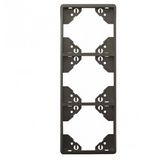 TRIPLE VERTICAL FRAME GRAPHITE