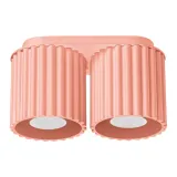 Ceiling lamp AURA 2 peach GU10