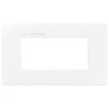 Plana Up 4M cover plate, antib. white
