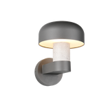Fraser wall lamp E27 anthracite/concrete look