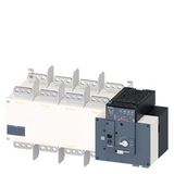 SENTRON, ATE, transfer switching equipment 3KC, automatically, ATSE, 4- pole, Iu: 2000 A, Ue AC: