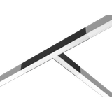 Nile 3 "T" Interlock Connector Black