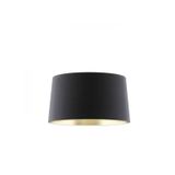 ASPRO 55/30 shade Polycotton black/golden foil max. 23W