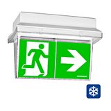 Emerg. luminaire PM selfcontrol LED 3h 230V AC ceiling TT