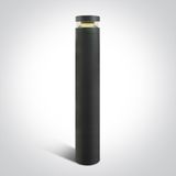 ANTHRACITE BOLLARD 100cm 20W WW IP65 230V