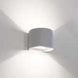 APPLIQUE LED UP&DOWN TONDO GRIGIO