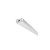 LED PROFILE G surface mounted 1m anodized aluminum/matte acrylic