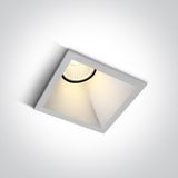 WHITE 8W WW IP20 ASYMMETRIC 230V DARK LIGHT