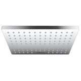 Vernis Shape 230 overhead shower head, square, chrome
