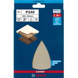 EXPERT M480 Sanding Net for Multi Sanders 100 x 150 mm, G 240, 10-pc