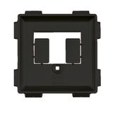 TAE/TDO SOCKET LABELHOLDER COVER MATT BLACK VALENA LIFE