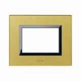 VERA44 GLASS FRONT PLATE GOLD    3M