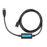 Victron Energy Data Cables & Interface VE.Direct Cable 1.8m (one side Right Angle conn)