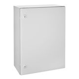 Wall-mounted enclosure 1 door IP66 H=800 W=600 D=300mm